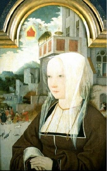 Jan Mostaert Portrait of a unknown woman China oil painting art